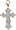 Cross, 14K White Gold Diamond Charm