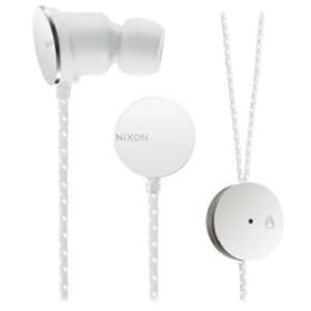 Nixon Wire Mic iphone Headphone White HP, One Size