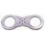 Valor Heavy Duty Handcuffs Double Hinged Stainless Steel #2600