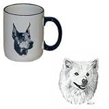 American Eskimo Country Mug, Porcelain by Rosalinde (12 oz.)