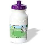 Londons Times Funny Cow Cartoons - Cow Country Club - Golf - Water Bottles