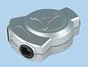 Cable-Tex - 2-Way Optical Splitter TOS link/toslink adaptor DVD  PS3