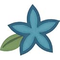 QuicKutz REV-0035 4 by 4 Dies, Star Flower