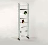 Euro Style Chrome Shelves Gary Cd Tower (Style: Chrome/Frosted Glass)