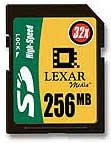 Lexar Media SD256-32-231 256 MB 32x Secure Digital (SD) Memory Card