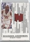 2006-07 Topps Big Game Final Score Patches #SA - Shandon Anderson/50