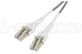 Duplex LC Uniboot Single Jacket 62.5/125 Multimode Fiber Optic Cable Assemblies