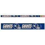 Officially Licensed NFL New York Giants 6 Pack Pencils