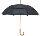 GustBuster Classic 48-Inch Automatic Umbrella, Black
