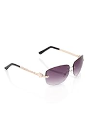 Flower Weave Diamanté Sunglasses
