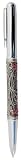 JMC Red Crystal Rollerball Pen In Luxury Gift Box