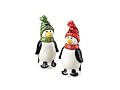 Pfaltzgraff Penguin Skate Sculpted Salt And Pepper Set