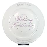 Review WDPG  / Wedding Anniversary Plate - Personalised