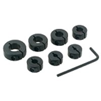 7 PIECE DEPTH STOP COLLARS by Peachtree Woodworking