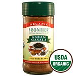 Frontier Garam Masala CERTIFIED ORGANIC 2 oz. bottle