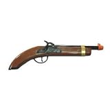 Kentucky Pistol, Wood & Steel, Replica, Fires Roll Caps, Bulk
