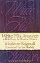 Write His Answer: A Bible Study for Christian Writers, 2nd Edition