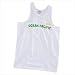 OP Newquay Muscle Vest White/Green X-Large