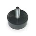 Industrial Grade 2NPG6 Vibration Isolator, 310 Lb Max, 3/8-16