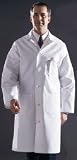 [Itm] White, Size 38 [Acsry To]: Men's Premium Full Length Lab Coat - White, Size 38