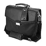 Lenovo - ThinkPad Leather Attache Carrying Case - Sacoche pour ordinateur portable - noir