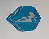 3 sets Reclining BLUE NUDE Standard flights, Amerithon, Made in the USA