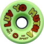 DREGS LUV YO MUTHA 70mm GREEN soy compound (Set Of 4)