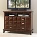 Sherman Dark Chocolate Wood Media TV Chest By Homelegance Furniture