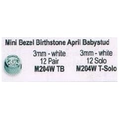 Creation Louise MB204W Kristall kz. Sti wei�goldfarben