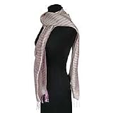 Silk shawl, 'Orchid Rainbow'