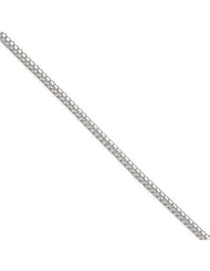 Sterling Silver 2.4mm Fancy Chain QFC63-24"