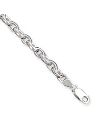 Sterling Silver Fancy Bracelet QG822-8"