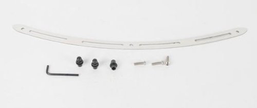 Memphis Shades Slotted Trim Kit for Batwing Fairing - Slim/Polished Stainless Steel