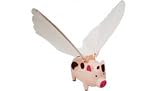 Flying Pig -Flaps Its Wings, Flies Around & Around, Suspended Continuous Flying Action & A Calming Soothing Movement-