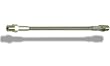 Paintball Hose 5 Inches Long Steel Braided