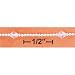 Anklets Br-2050 : 9 Inch 2mm Bead Anklet With Six Scattered Aurora Borealis Colored B...