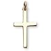 14K Gold Filled Cross and 18-inch Chain
