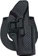 BlackHawk&reg; CQC&trade; Carbon Fiber Holster Glock 26 / 27 / 33, BLACK, RH