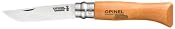 Amazon.com: #8 Opinel Knife Carbon Steel Blade w/ Beechwood Handle: Sports & Outdoors
