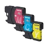Brother LC613PKS Color Ink Cartridge - 3 piece color Pack (Cyan/Magenta/Yellow) - Retail Packaging ~ Brother