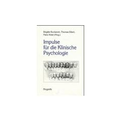 Impulse fur die klinische Psychologie: Rudolf Cohen zum 13.6.1997 (German Edition)