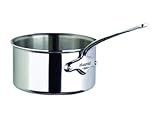 2.7 Qt Stainless Saucepan w/ Lid - Mauviel M'Cook
