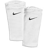 Sporting Goods : Nike Pocketed Shinguard Sleeve - White/Black