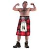 Red Insta Kilt Towel