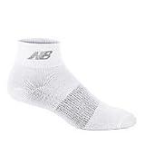 New Balance Men's / Women's Coolmax Thin Racer Quarter Socks, 2 Pairs