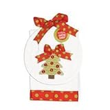 Mud Pie Baby Tree Bib and Burp Set, 0-12 Months