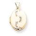 14k Footprints Verse and Footprints Locket