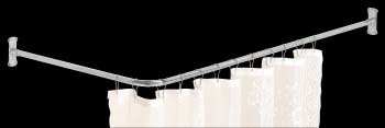 l shaped shower rod Shower Rod