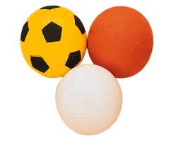 COATED FOAM SOCCER BALL