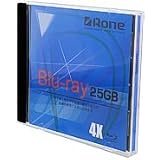 Aone Blu-Ray 25Gb BD-R Blank Jewel Cased Single Disc